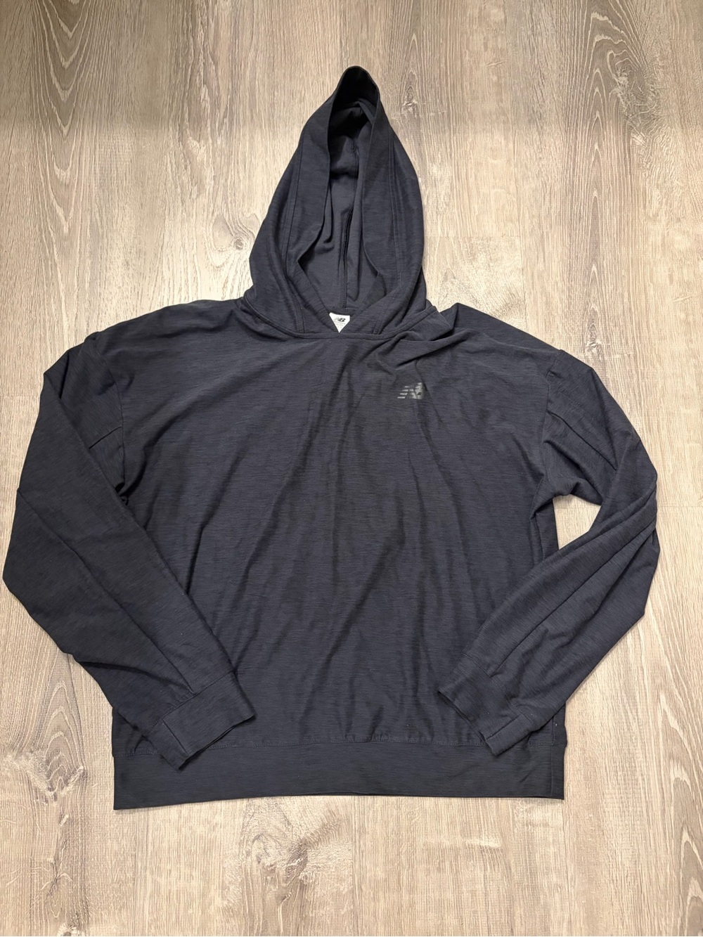 Women's New Balance Tech Training Black Hoodie Pullover- Size M- Pre-owned